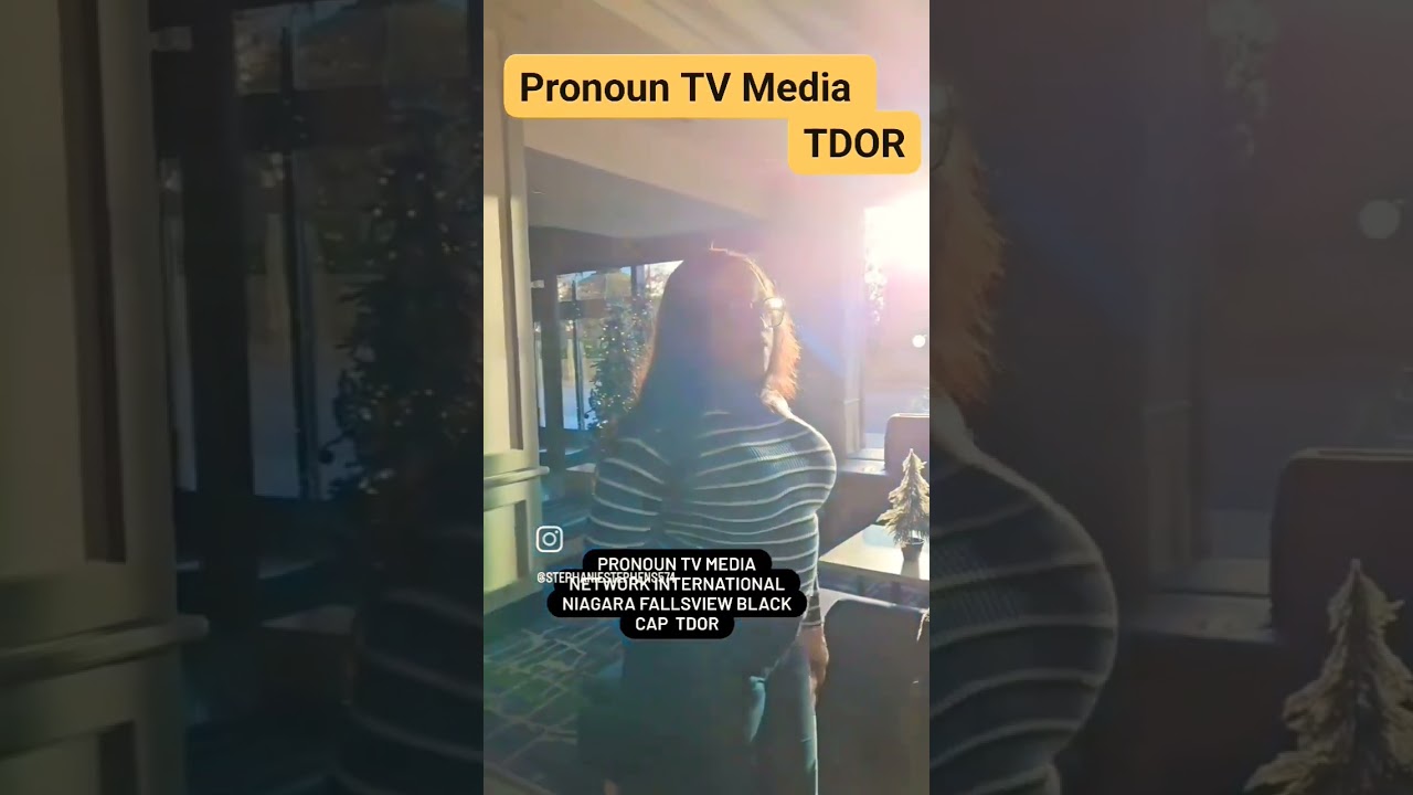 Watch pronoun TV Media TDOR Trans day of Remberence conference on YouTube Watch pronoun TV Media TDOR Trans day of Remberence conference on YouTube