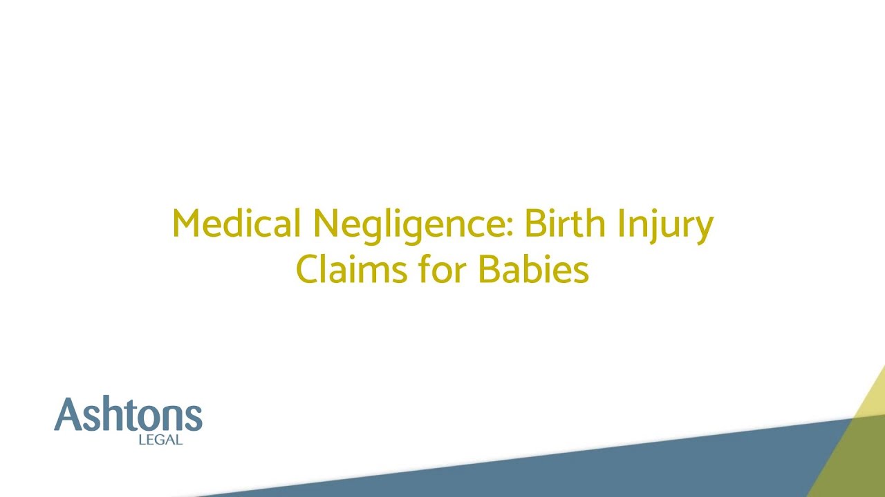 Birth Injury Claims for Babies