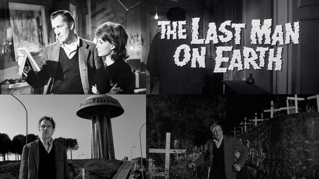 The Last Man on Earth - Vincent Price (1964) Classic Horror Movie