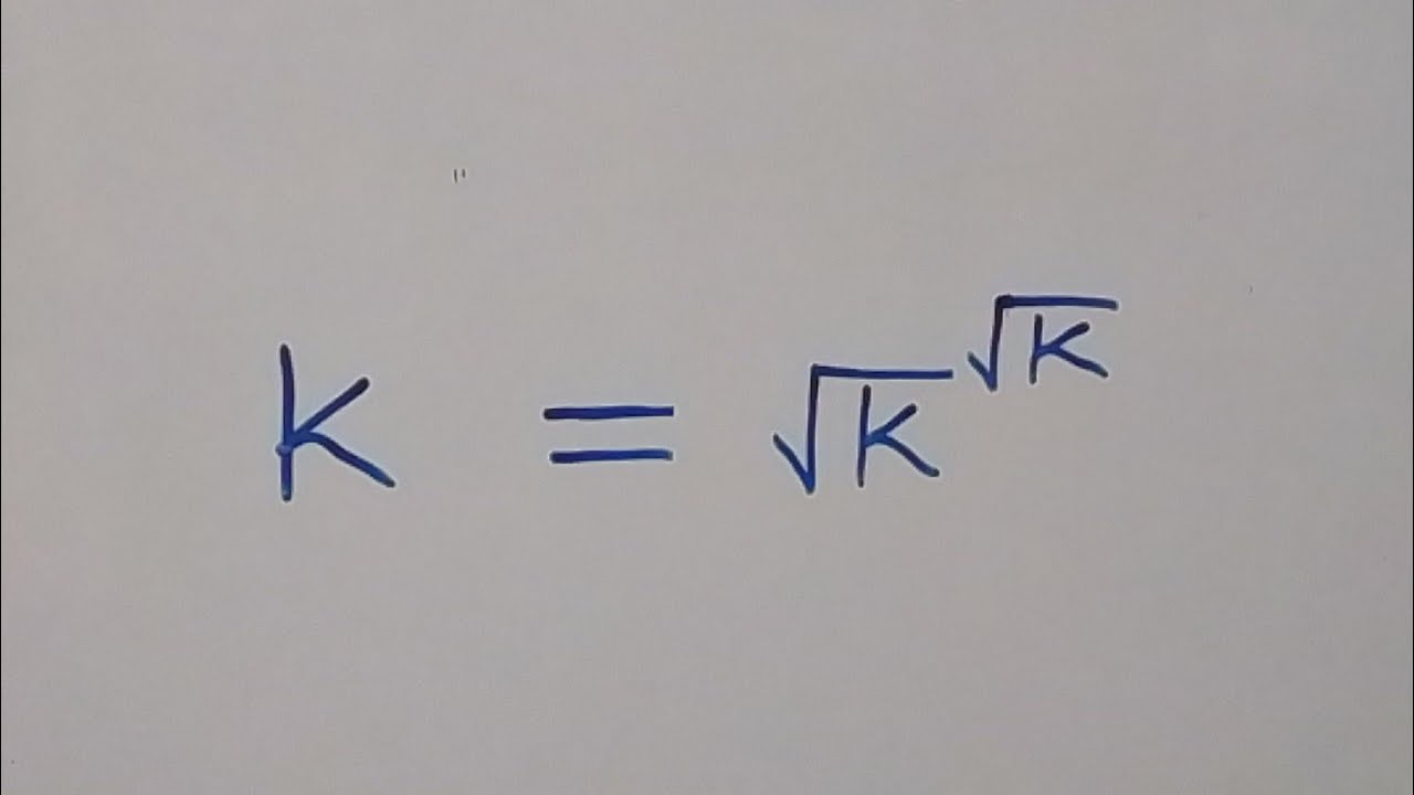 A Nice Algebra Equation | Math Olympiad | Find K