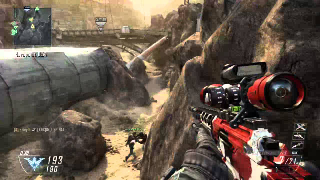 Call Of Duty Bo2 360 Sniper Kill #1