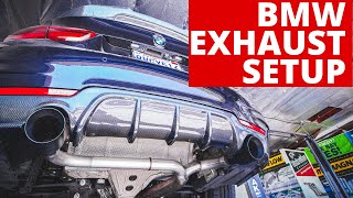 Best Exhaust For A BMW  (Affordable) Muffler Delete B58 F30 F32 F36