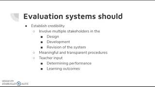 Module 8 - Legal Aspects of Teacher Evaluation
