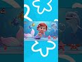 Baby Mermaid Sitting on a Rock | Magical Ocean Story for Kids
