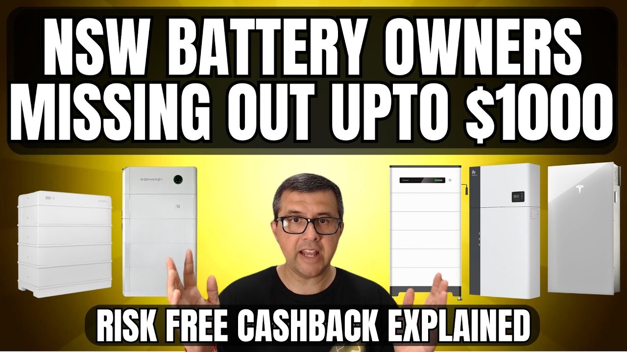 Many Missing Out $500 to $1000 - NSW Battery Rebate Explained Step by Step