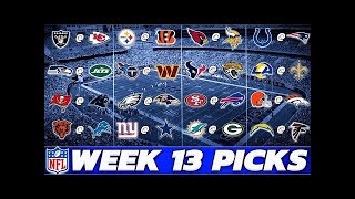 Free Week 13 Picks & Week12 results