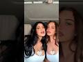 Kylie Jenner &amp; Stassie Serve Peak BFF Energy in Matching White Tops #kyliejennerstyle #shorts