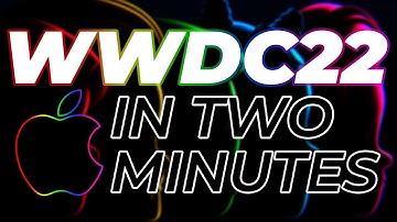 Apple WWDC 2022 Explained in two minutes! (iOS 16, M2 & more!)