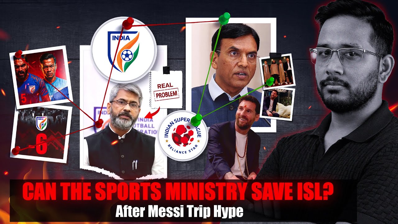 After Messi’s India Visit Hype, Can the Sports Ministry SAVE ISL? | RFDL & IWL 2025-26 is on |EP 195