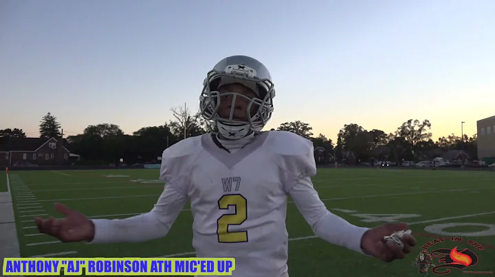 ANTHONY "AJ" ROBINSON ATH MIC'ED UP 2021 WEST 7 RAMS A TEAM