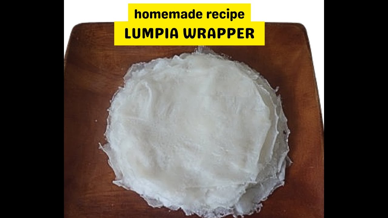 Wrapper Akala Homemade lumpia wrapper akala ko mahirap gawin napakadali lang naman ...