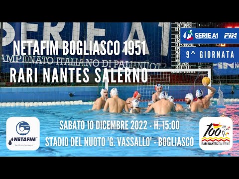 NETAFIM BOGLIASCO '51 vs RN SALERNO - Italian Water Polo Championship - Serie A1 - 2022/23