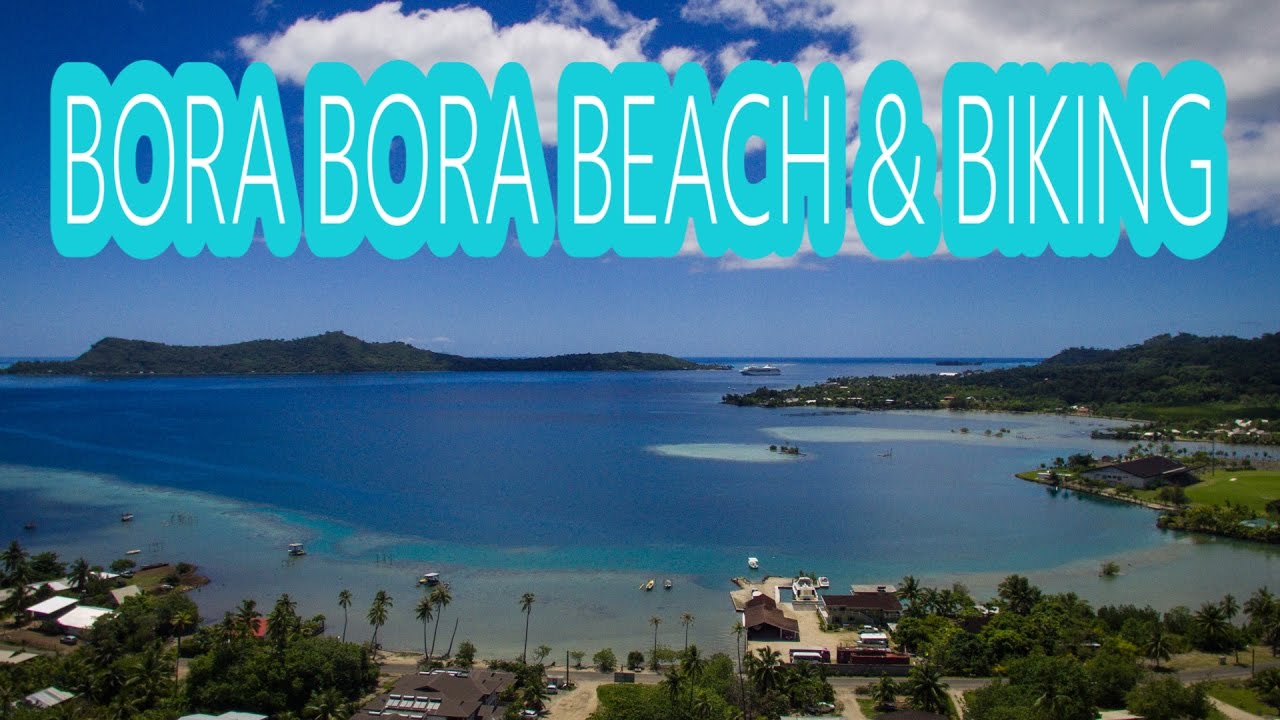 VLOGMAS DAY 16 ❄ BEACHES & BIKING IN BORA BORA// CAMERA TROUBLES