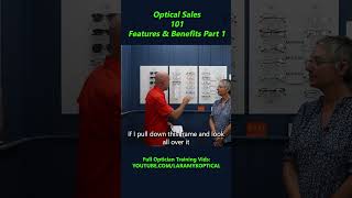 Optical Sales 101 Features & Benefits Part 1