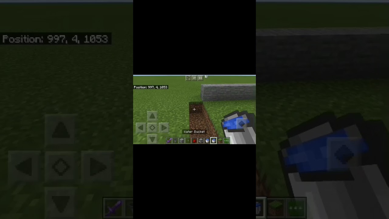 Minecraft PE Simple Starter👨‍🌾👩‍🌾 Farm 🥕🥖 - Tips and Tricks