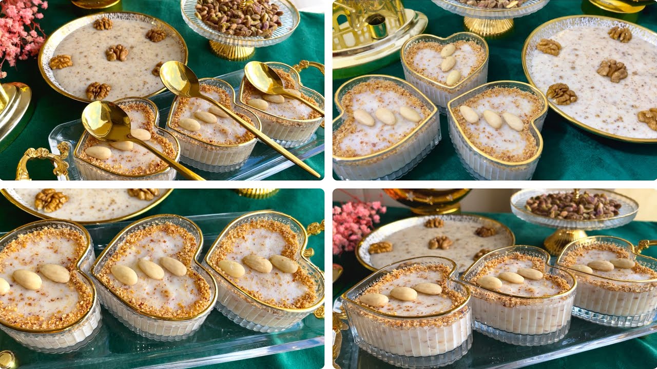 تحليات رمضان 2025/كريمة خفيفة وبنينة بزاف في5د تحضروها سهلة وبمقادير اقتصادية