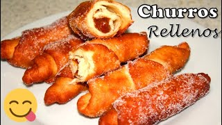 CHURROS PERUANOS RELLENOS | Estilo San Francisco 😋