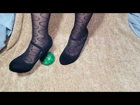 Heels, stockings and squishy pineapple toy