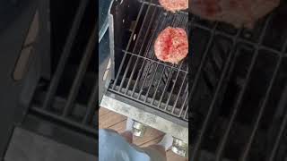 How I gril hamburgers for the 4th of July totally blind.