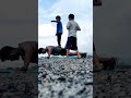 Push ups with kid 🔥🔥 ll #short #exercise #yoga #pushups #pushupchallenge #fitness #exercise #yoga