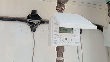 Mbus meter connected to gateway