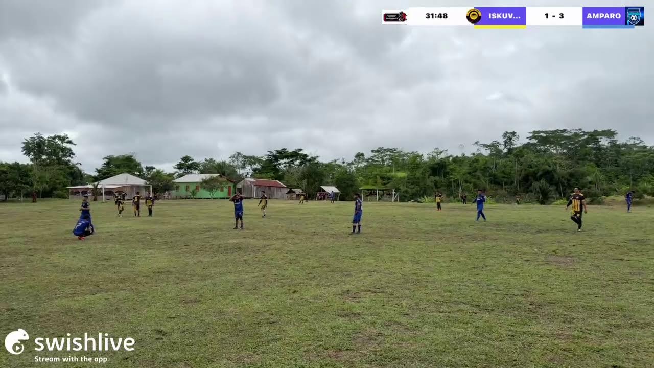 Ao vivo com tecnologia do aplicativo Swish Live
ISKUVASMENGO VS AMPARO