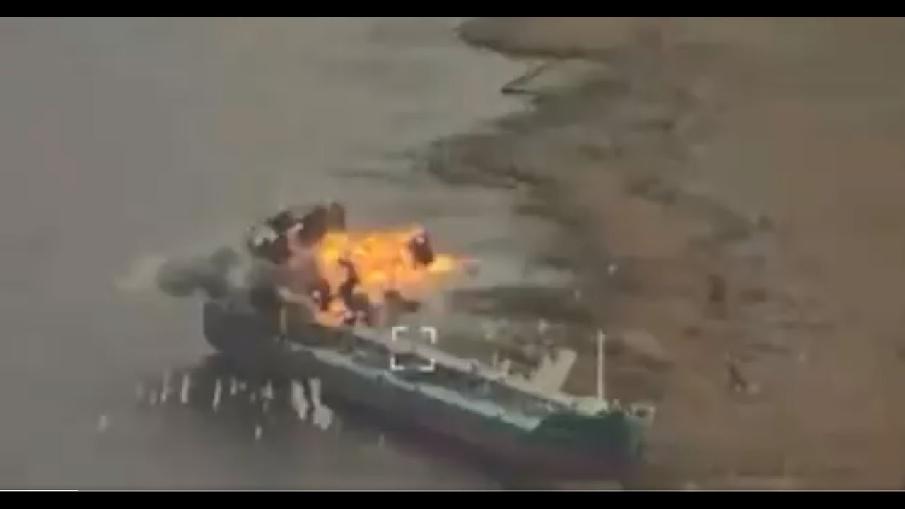 UAF Destroy A Russian Vessel Reportedly Being Used As A Command and ...