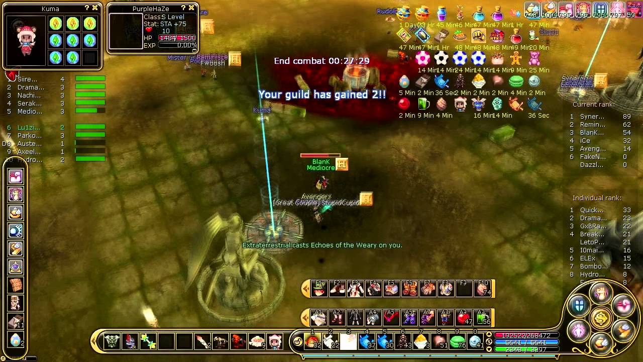 [ FlyFF   Tanuki ]    Guild Siege  5th September 2015 [ Mediocre ]