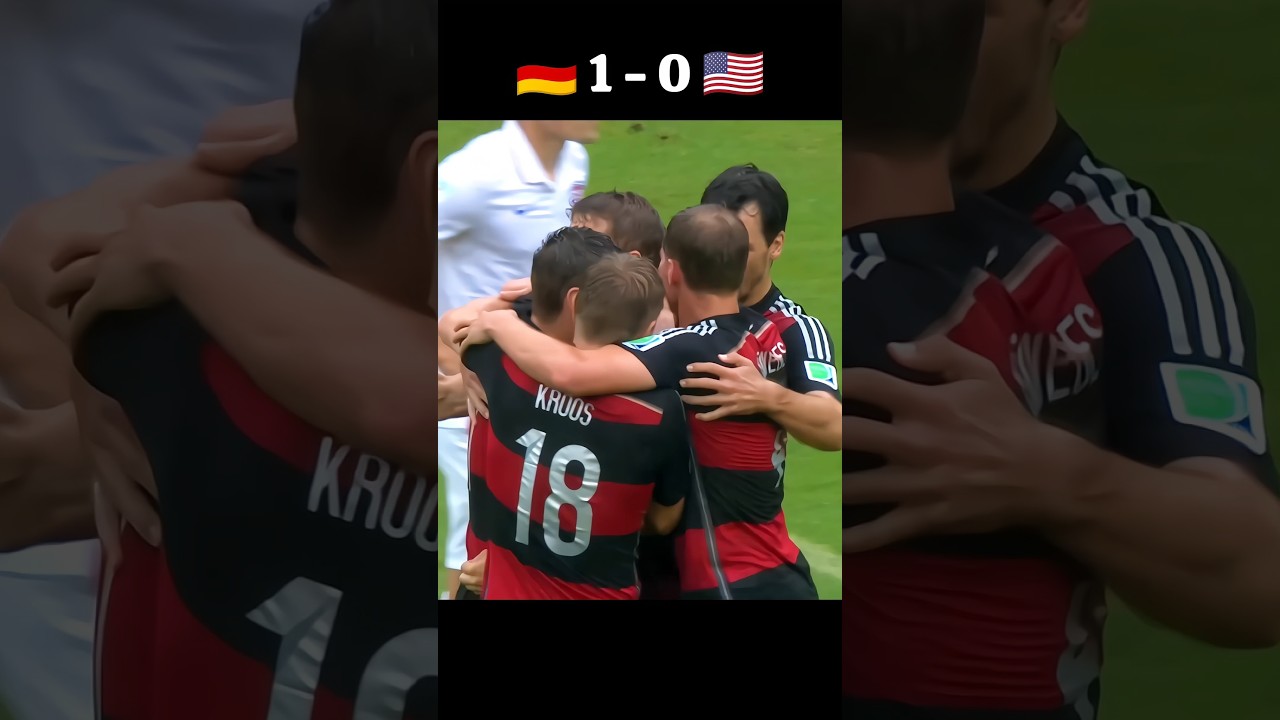 Germany ve USA World cup 2014 🔥