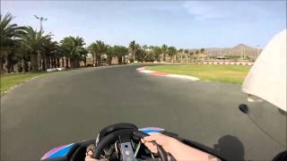 Karting at Gran Canaria 4th of December
