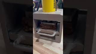 Testing a customer's dirt for viability of making CEBs - part 3 - important to not use old cement