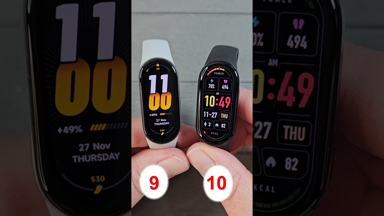 Обзор Xiaomi Mi Band 10 и Band 9 — серьезное обновление или оно того не стоит?
