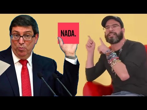 Otaola a Bruno Rodríguez: "¿Quién está mejor preparado? ¿Cuánto dinero les han dado a los cubanos? "