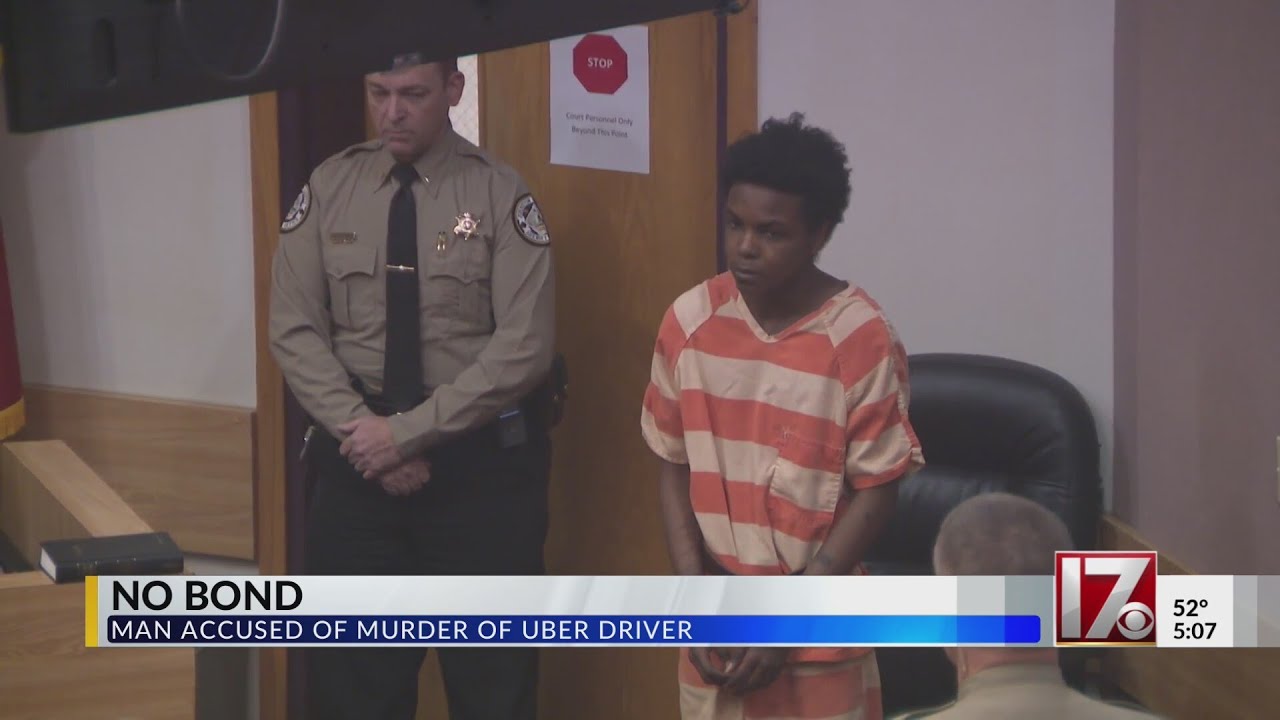 Man charged with murder of Uber driver appears in Johnston County court ...