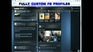 FULLY CUSTOMIZABLE FACEBOOK PROFILE ONLY FROM MOTION PIMP