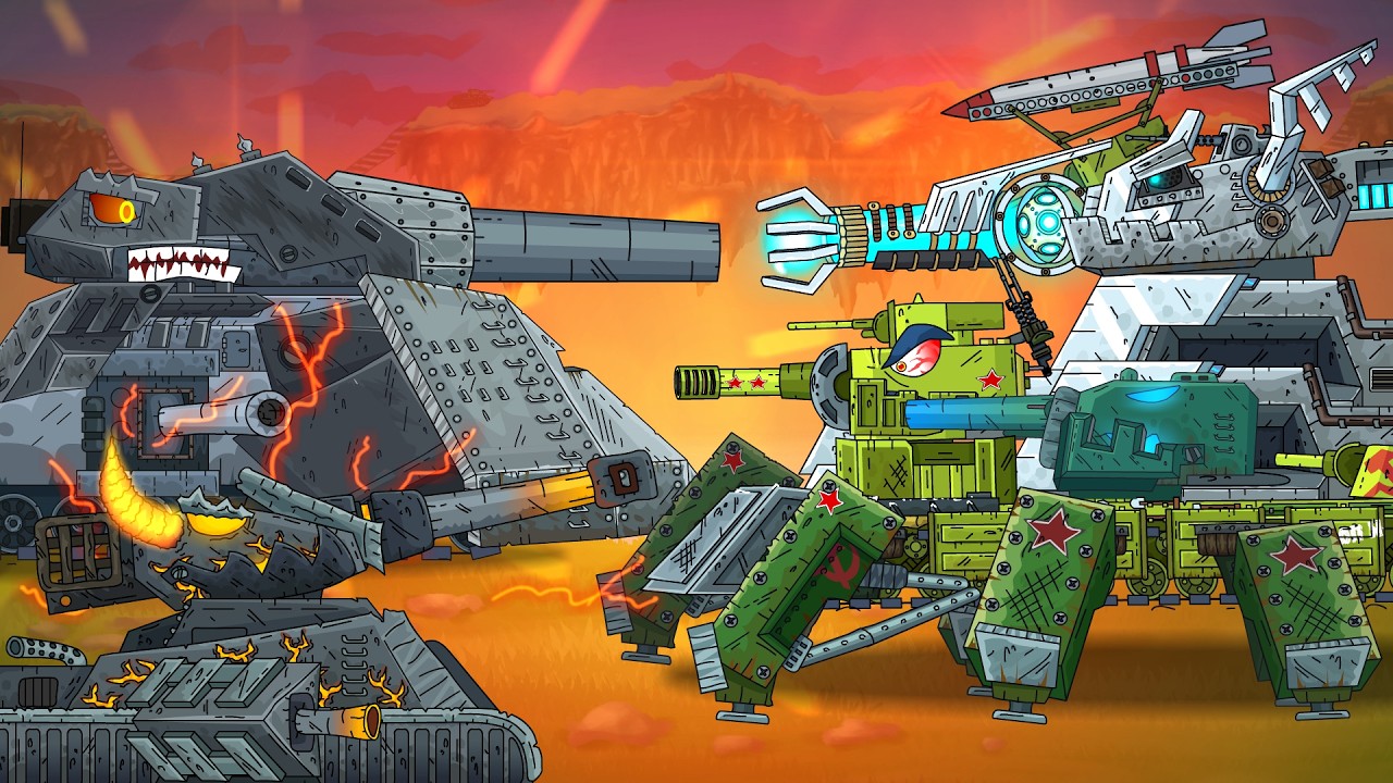 FINAL: LEVIATHAN VS KV-6! Ratté betrayed everyone! - Cartoons about tanks