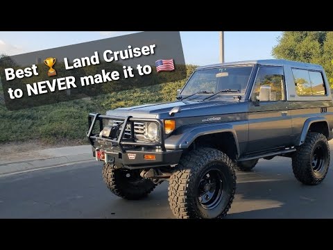 The BEST Land Cruiser 🏆 that NEVER made it to the USA
