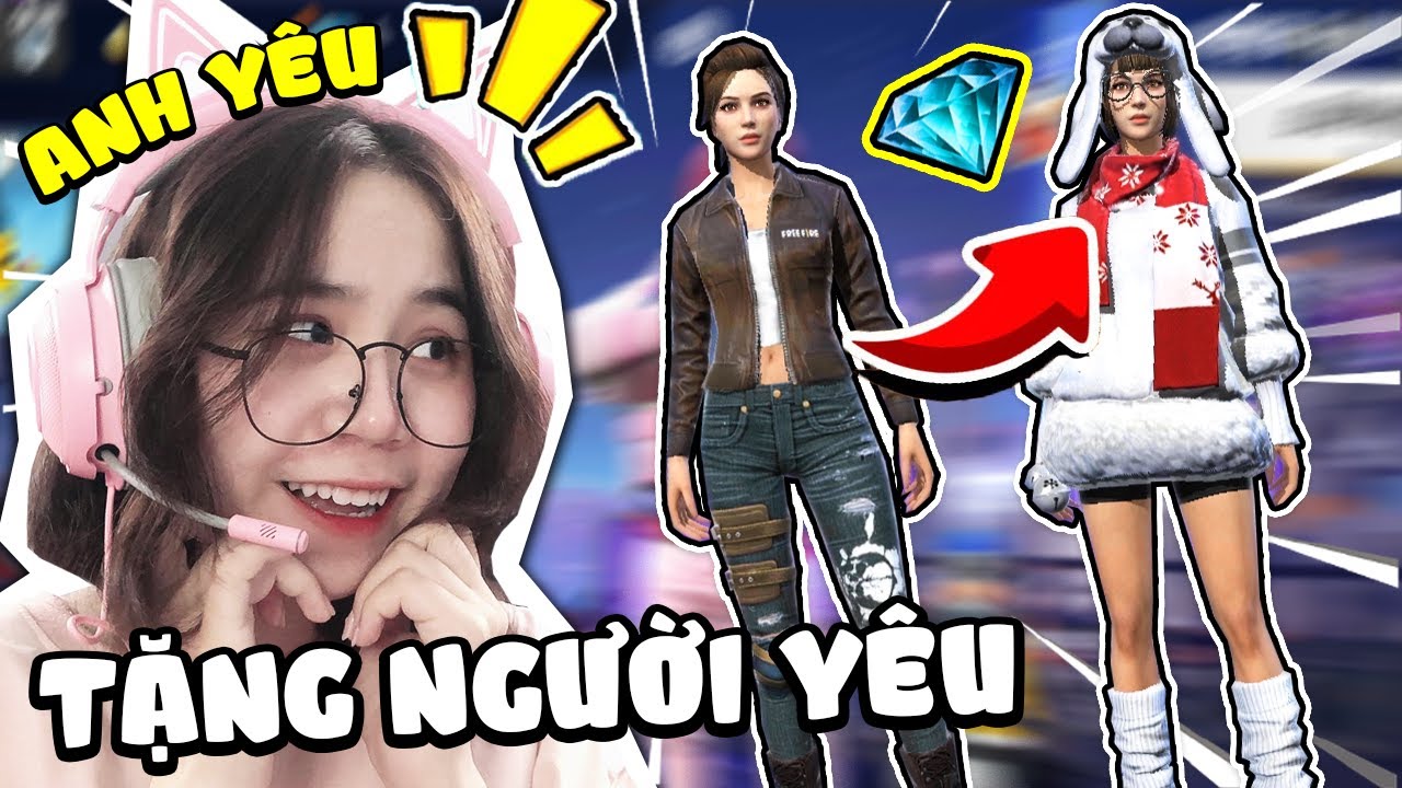 [FreeFire] Kairon Tặng Người Yêu Trang Phục ''GẤU TUYẾT'' Cực Cute😭😍Giống Mini World I Free Fire