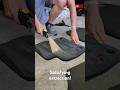 satisfying carpet steaming and extraction! #automobile #cardetailing #carcleaning