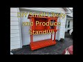 DIY Mini Library and Produce Stand - Small Town Living!!!!