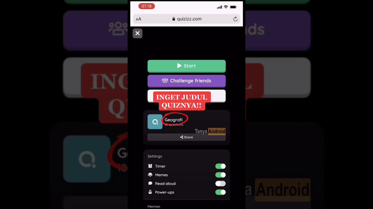 🔴 Auto dapet nilai 100 di Quizizz.com