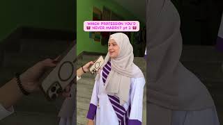 school fun marry interview during lunch break