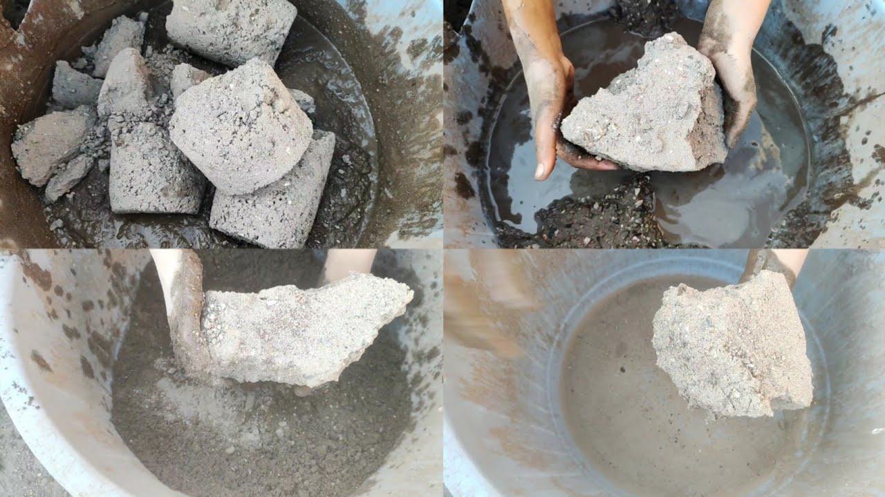 Fail video...💔😭 ASMr mini libi.... Gritty Sand cement