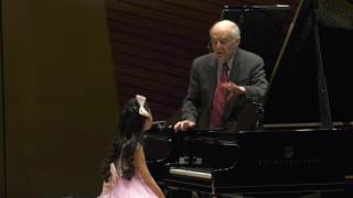 Harmony Zhu 2016 Master Class with Arie Vardi