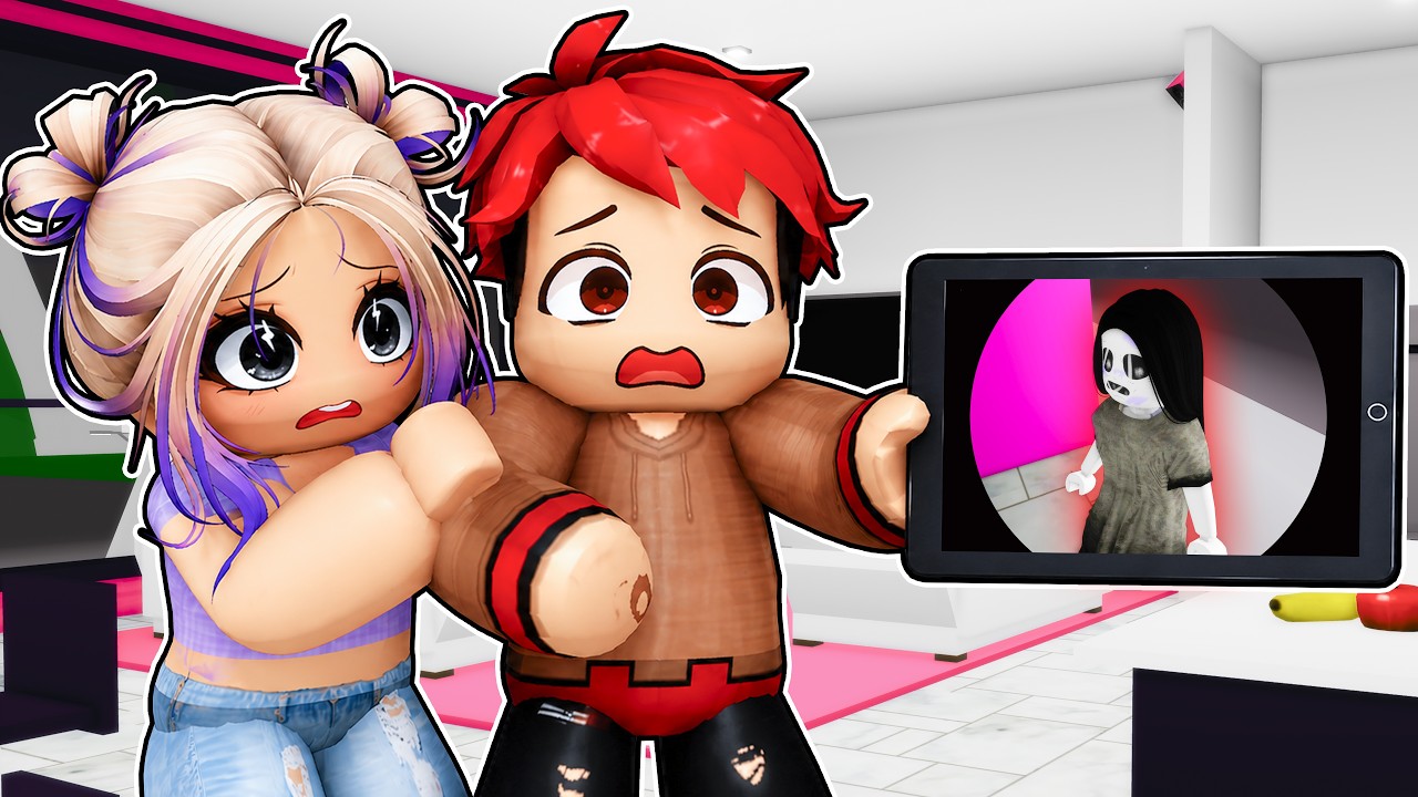 Un FANTASMA ATERRADOR APARECIÓ en mi CASA en Brookhaven Roblox