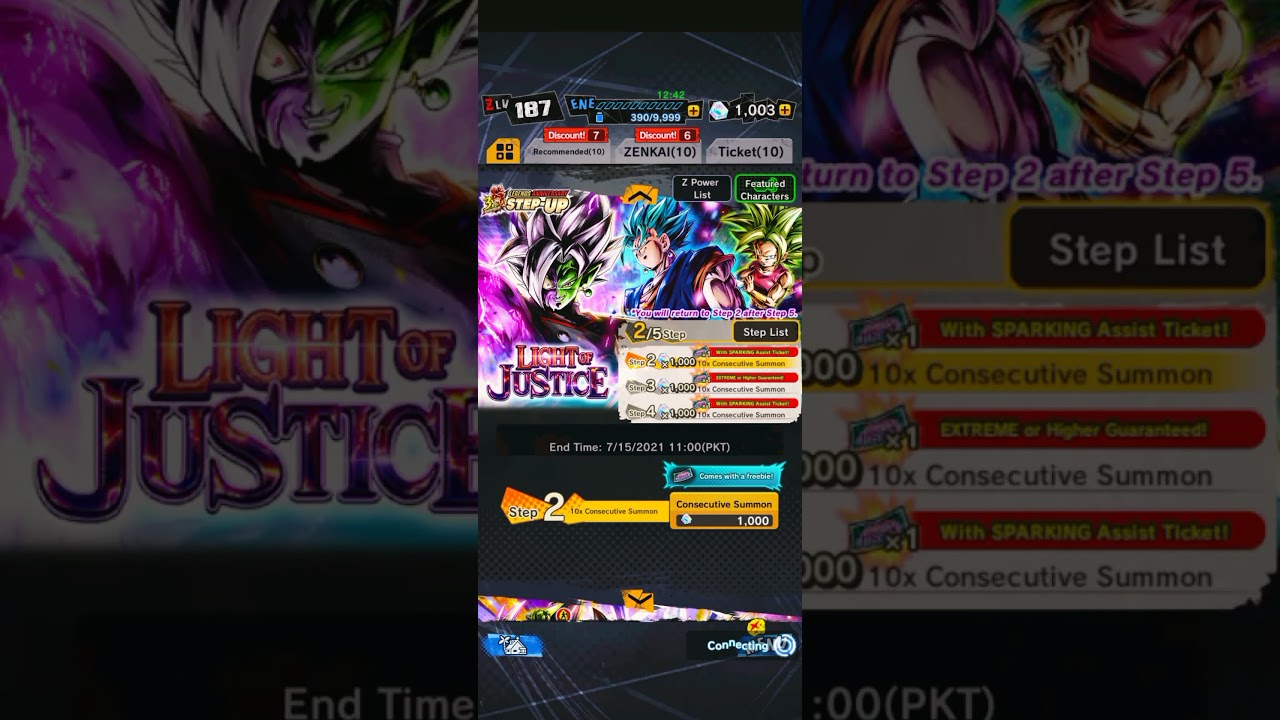 Db legends 3rd anniversary summons!