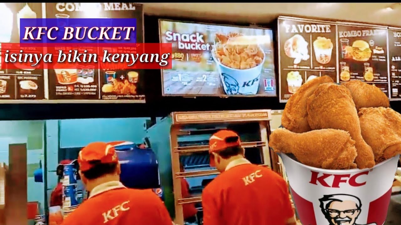 🔴KFC BUCKET kampung bule batam isinya bikin kenyang YouTube