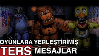 Oyunlara Yerleştirilmiş Tersten Mesajlarfive Nights At Freddys,Outlast 2...