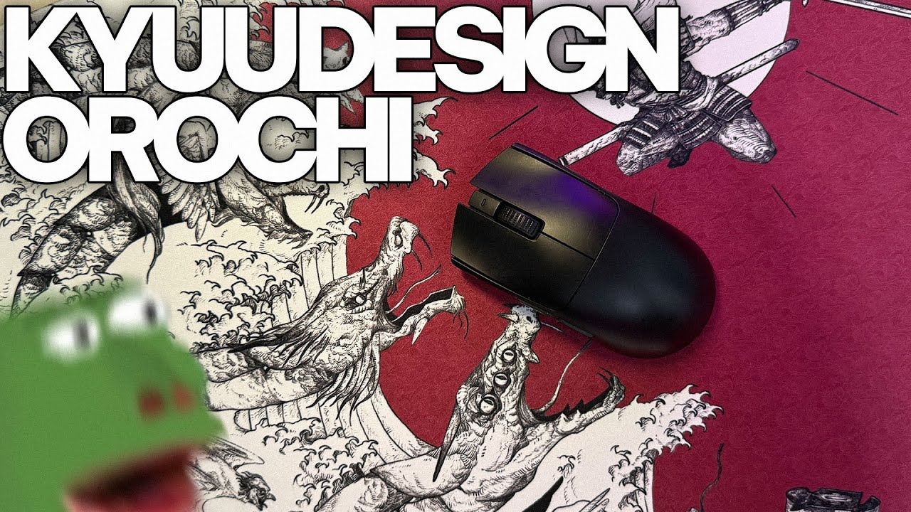 Review Lót Chuột KYUU DESIGN OROCHI - Nhanh mà chậm, chậm mà nhanh?!