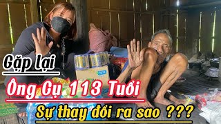 Trở Lại thăm Ông Cụ 113 Tuổi, Sau khi tắm gội ông thay đổi hay như cũ#Ongcu113tuoi#ongcunhahoang